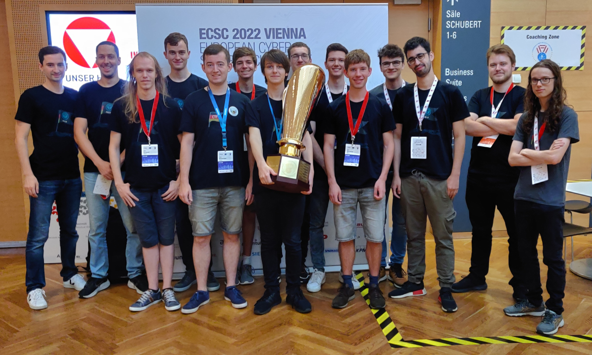 Team Deutschland vor der ECSC
